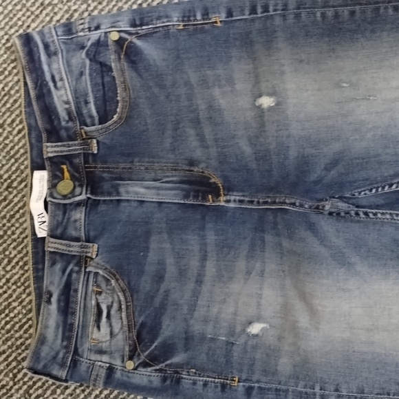 Zara high rise skinny jeans Collection Denim Sz 4 - Picture 6 of 15
